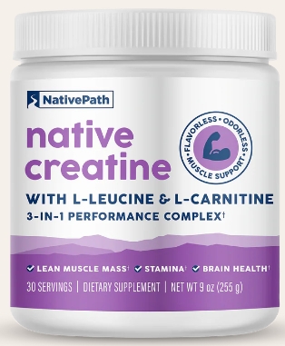 Native Creatine by NativePath + FREE SHIPPING
